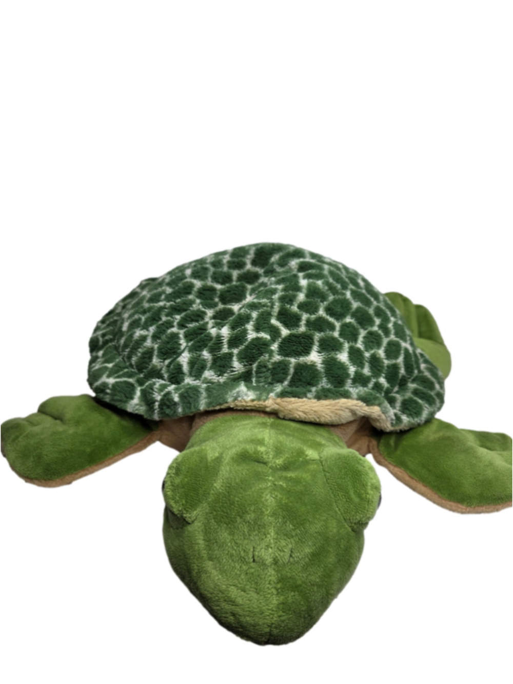 Toys R Us Stuffed Animal Turtle Plush Green Tan One Size